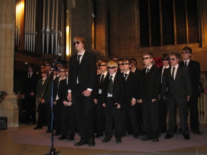 St Aidan's Boys Choir - first public performance 14 November 2008